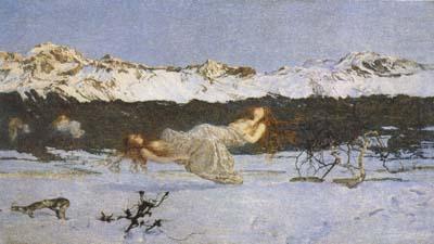 The Punishment of The Lustful (mk19), Giovanni Segantini